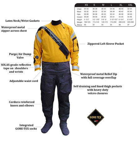 Kokatat SAR Dry Suit - H2O Rescue Gear